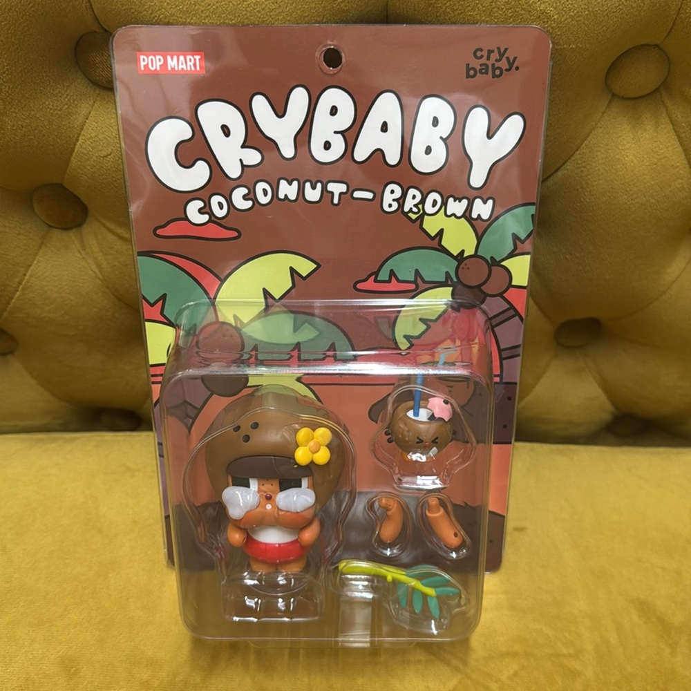 Crybaby Coconut Figure-Brown